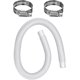 thumbnail image 1 of Manguera de aspirra para piscina con abrazadera de metal, manguera flexible de limpieza de piscinas (1, blanco 1,5 m), 1 of 1