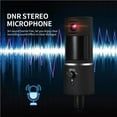 thumbnail image 4 of Digital Video Microphone Condenser Recording Microphone + 1080P Camera Hi-Fi Stereo Microphone Plug and Play Black, 4 of 8
