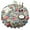 Pioneer Flower-5, variant on Pioneer Flower Round Tablecloth 60" X 60",Wrinkle Wipeable Table Cloth for Kitchen Dining Room Picnic Patio Party