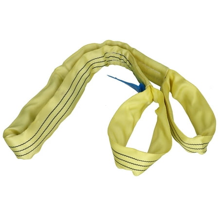 

Lifting Sling Crane Strap Yellow 3T Beaing Capacity Durable For Transportation 4 Meters