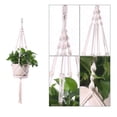 thumbnail image 2 of Macrame Plant Hangers Indoor Outdoor Ceiling Plant Pot Hanging Plant Basket Cotton Rope Use Various Potted Plants 3PCS, 2 of 5