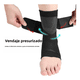 thumbnail image 3 of Duo Tobillera Bloosom  Deportiva Compresión Doble Soporte Lesión Gym Negro L -XL, 3 of 4