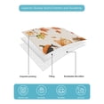 thumbnail image 4 of Full Size Quilt Bedding Set, Fall Cat Reversible Summer Quilt 3 Pieces, Thanksgiving Autumn Harvest Pumpkins Leaves Orange Lightweight Bedspreads Coverlets with 2 Pillow Shams for All Seasons, 4 of 5