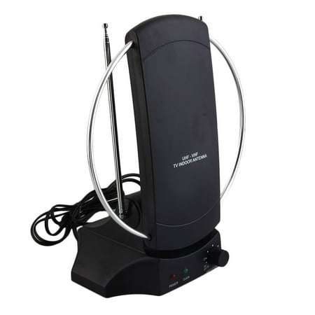 Indoor Uhf Hdtv - 36dB Active TV Aerial 50+ Mile Indoor Color TV Aerial HDTV DTV HD VHF UHF