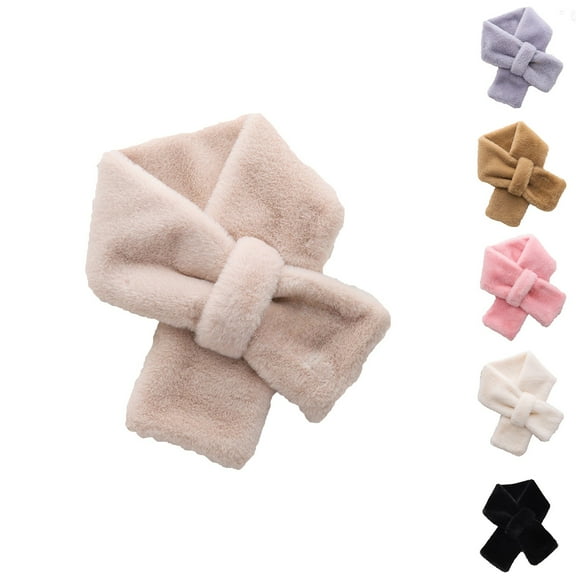 Sentmoon Fleece Scarf and Solid Color Fashionable and Stylish Women's Scarves & Wraps Cozy Gifts for Women Womens Shawl Wrap Fall and Winter for All-Season Use and Versatile Styling