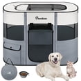 thumbnail image 1 of Parque infantil Pawaboo portátil para mascotas 600D Oxford Waterproof L, 1 of 8