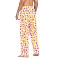 thumbnail image 3 of FORMRS Mens Pajama Pants with Pockets Soft Cotton Sleepwear Lounge Bottoms, Sizes S-2XL, Yellow Stars Pattern, 3 of 7