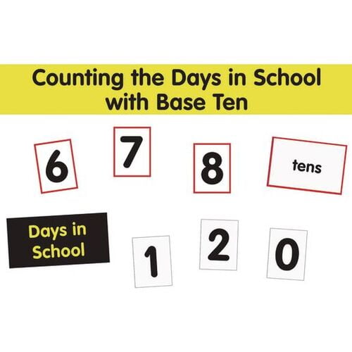 Counting The Days with Base Ten Pocket Chart 