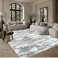 thumbnail image 3 of BERTHMEER 5'x7' Area Rugs for Living Room Bedroom Dining Room Office Farmhouse Abstract Modern Rugs Machine Washable non-slip Rugs,Gray, 3 of 9