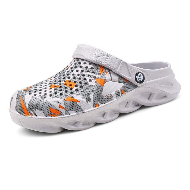 Sandalias de plataforma para hombre y mujer, zuecos con suela Eva, a la moda, para verano