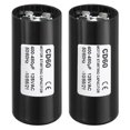 thumbnail image 1 of Uxcell Motor Start Capacitor 400-480uF/Mfd 125V 50/60Hz CD60 Run Capacitor 2 Pack, 1 of 5
