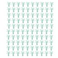 thumbnail image 1 of Paper Clips, Anti Rust Portable Metallic Paper Clips 100pcs With Storage Box For File Classification, 1 of 8