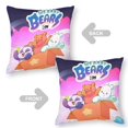 thumbnail image 2 of We Bare Bears Fundas de almohada de terciopelo con tema, regalos de funda de almohada, decoración para el hogar, cojín de lanzar, regalo de cumpleaños para fans y parejas. 50cm x 50cm., 2 of 6