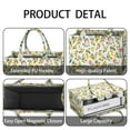 thumbnail image 4 of Large Capacity Tote Bag,Yellow Lemon Fruit Flowers Yellow Pattern Handbag Fashion Luxury Tote Bag,15.7"x13"x 5.1" Inches,Laptop Compatible, 4 of 6