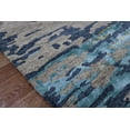 thumbnail image 3 of Sand Wool & Viscose Abstract Hand-Tufted Carpet 5x8 Feet, 3 of 5