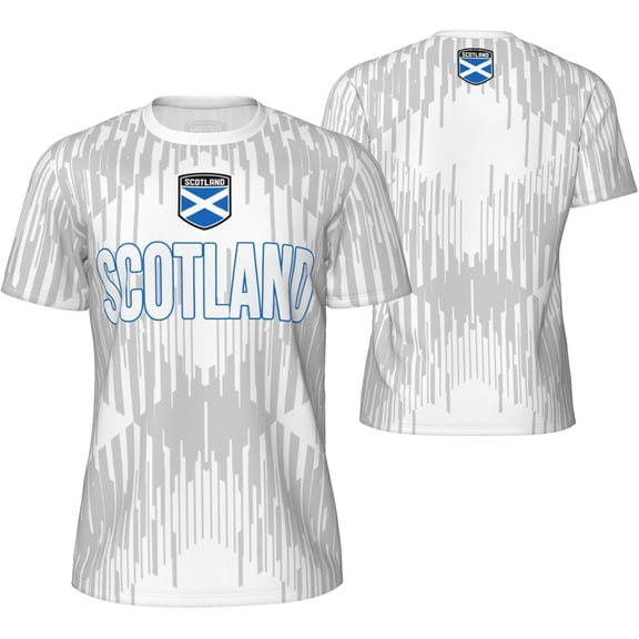 Scotland (3) T-Shirt for Running Soccer Tennis Fitness Sports Jerseys Shirts