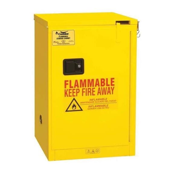 Condor Flammable Liquid Safety Cabinet,12 gal. 45AE87
