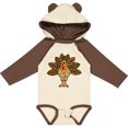 thumbnail image 3 of Inktastic Thanksgiving Turkey Boys or Girls Long Sleeve Baby Bodysuit, 3 of 5