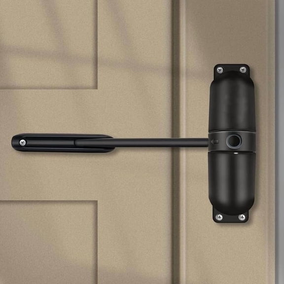 Door Closers for Home, Auto Door Closer Adjustable Closing Door Hinge to Convert Hinged Doors to Self-Closing, Automatic Stopper Fire Rated, Easy to Install