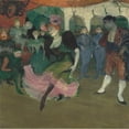 thumbnail image 2 of Henri de Toulouse-Lautrec 20x20 Black Ornate Framed Double Matted Museum Art Print Titled: Marcelle Lender Dancing the Bolero (1895-1896), 2 of 5