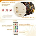 thumbnail image 5 of Yayeee Flameless Candles with Remote Flickering Battery Operated Multi Color Changing, Moon Pattern, 5 of 7