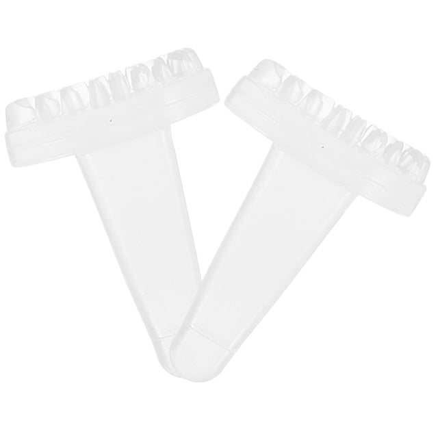 Raindrops 2Pcs Reusable Silicone Eyelash Stencils Soft Comfortable Makeup Tool for Eyes