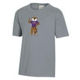 thumbnail image 2 of Youth  Gray LSU Tigers Logo Comfort Wash T-Shirt, 2 of 3