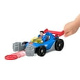 thumbnail image 2 of Fisher-Price Imaginext DC Super Friends Metal Force Supermobile Toy Car & Superman Action Figure Set, 2 of 6