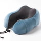 thumbnail image 1 of Almohada de viaje para avión o coche hecha de espuma viscoelástica con funda suave y aterciopelada, 1 of 1