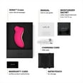thumbnail image 2 of LELO SONA Cruise Clit Sucker With For Women With 8 Settings and Cruise Control Technology, Cerise, 2 of 6