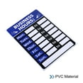 thumbnail image 3 of Uxcell Business Hour Sign Self Adhesive Operation Hour Sticker Blue, 3 of 6