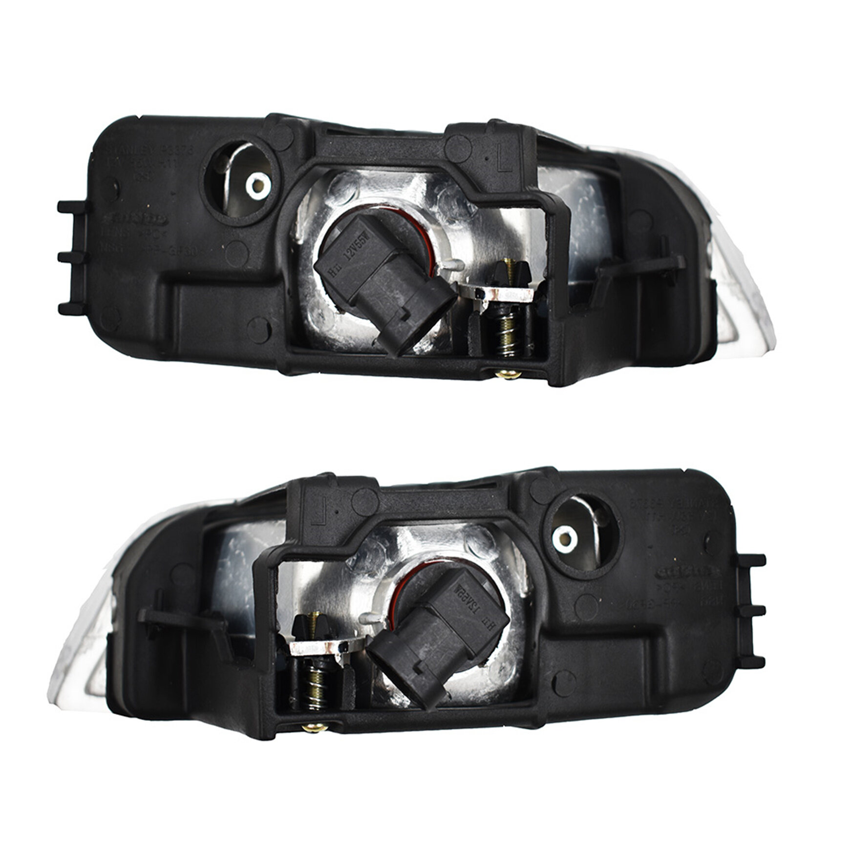 SEBLAFF 1 Pair of Clear Bumper Driving Fog Lights Assembly Left & Right Side Replacement for 2003-2007 Honda Accord 4-Door Sedan