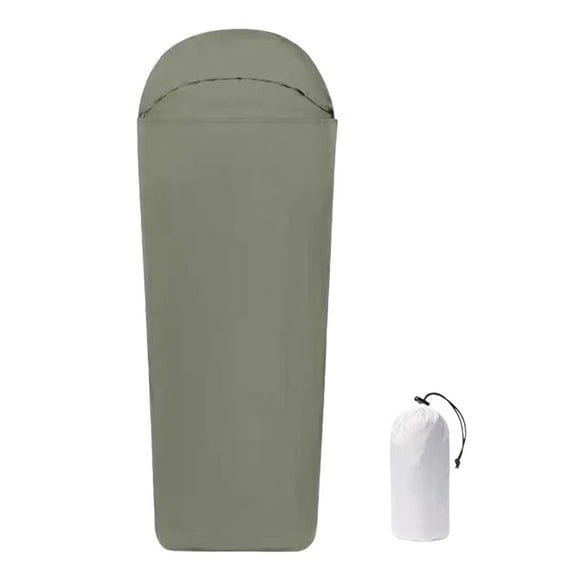 Doublure de Sac de Couchage Légère pour Adultes Voyage Camping Randonnée Hôtel Auberges Confortable Entretien Facile Sac de Couchage Pleine Longueur