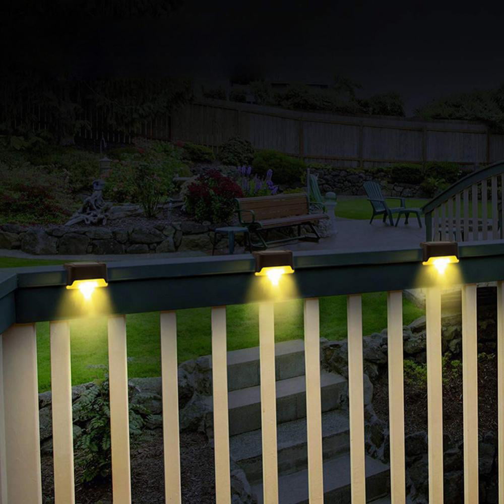 Details about   1-2X Solar Powered Outdoor Garden Path Lights Shed Door Fence Wall LED Lamps US 