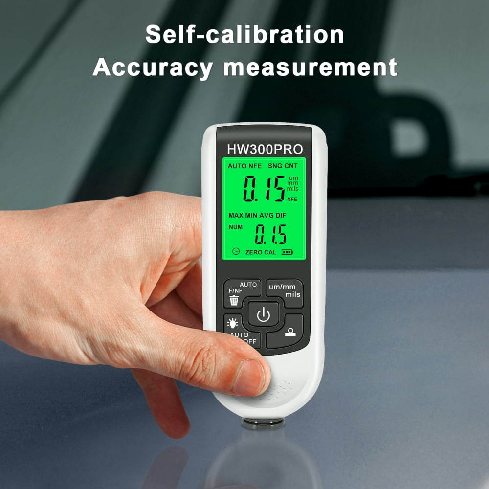 HW300PRO Car Paint Coating Thickness Gauge Metal Coating Thickness