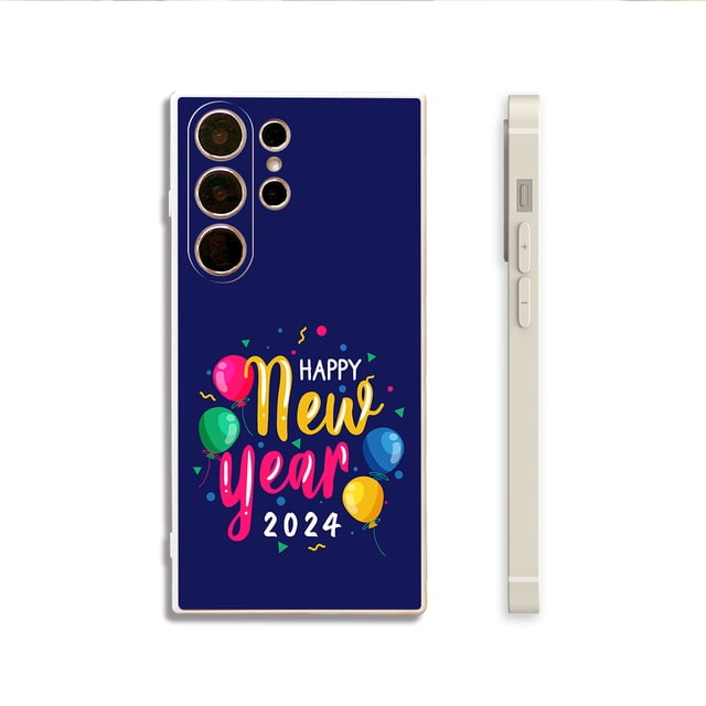 Moderno y práctico: protector de teléfono plateado mate de doble capa con ilustración divertida para iPhone 15 Pro Max 14 13 12 Pro 11