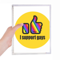 thumbnail image 1 of Carnet Arc-en-Ciel LGBT Journal Rechargeable Papeterie, 1 of 3