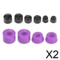thumbnail image 1 of Buje para camión de monopatín,Buje de monopatín Soft trucks de repuesto,Juego de bujes de camión para longboard,Kit de reconstrucción de camión con tuercas de monopatín a prueba, 1 of 8