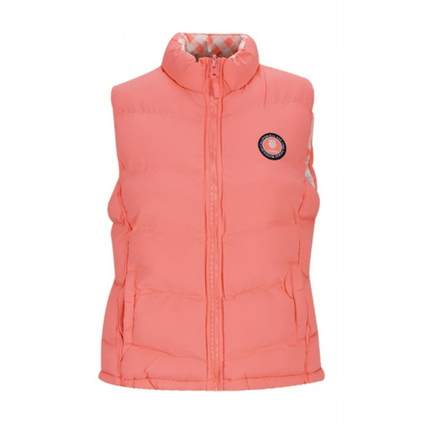 Chaleco Reversible K-swiss Chw27 Color Naranja Mujer