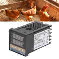 thumbnail image 4 of Digital Temperature Controller, Centigrade Thermostat Calibration And Fahrenheit Display, 3 Pieces Digital PID Temperature Controller Set 0 400 Degrees Celsius  Temperature Relay, 4 of 8