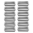 thumbnail image 1 of 200 Pcs Assiette en Plastique pour Sushi, Assiette Apéritif, Assiette Jetable Noire, 1 of 7