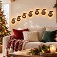 thumbnail image 4 of LED Christmas Wall Decor Light, 7Pcs Wooden Santa Hat Christmas Wall Decor Light Lighted Wall Art for Home Christmas Decor, 4 of 6