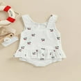thumbnail image 3 of Maillot de Bain pour Bébé Fille Sans Manches à Encolure, 3 of 7