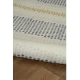 thumbnail image 6 of Linon Outdoor Washable Area Rug Collection, Ivory and Blue, 2' x 3', 6 of 7