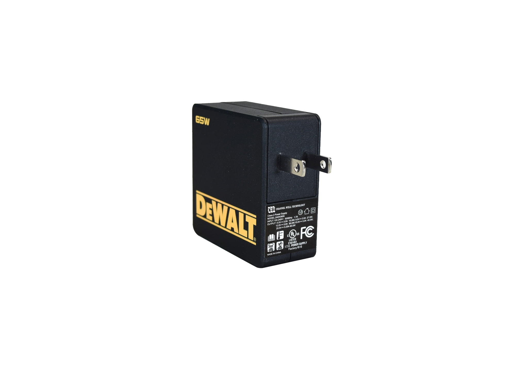 DeWalt DCB094K 20V Charger and USBC Adaptor Kit