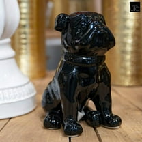 Hudson Glossy Bulldog Figurine