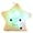 White, variant on Monebena LED Twinkle Star Shaped Plush Pillow, Creative Night Light Glowing Cushions Plush Stuffed Toys Gifts for Kids, Decoration (Blue)