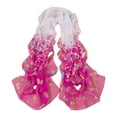 thumbnail image 1 of Foulard Longue Douce pour Femmes, Protection Solaire, Chiffon, Papillon, Floral, Châle, 1 of 9