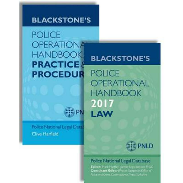 Blackstone's Police Operational Handbook 2017 Law & Practice and