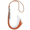 thumbnail image 5 of Endea Graduation Burnt Orange/White Graduation Tassel with Silver Stacked Date Drop, 5 of 5